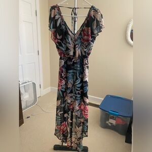 Charlotte Russe high low floral dress